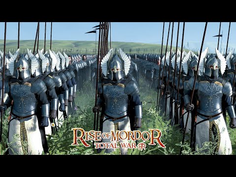 Rise Of Mordor - Gondor Warriors Attack Isengard Army - The Lord Of The Rings - Cinematic Battle