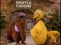 Sesame Street 1494 Street Scenes Big Bird Stays Overnight In Mr Snuffleupagus Cave