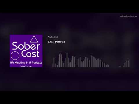 ESH: Peter M - AA Speaker