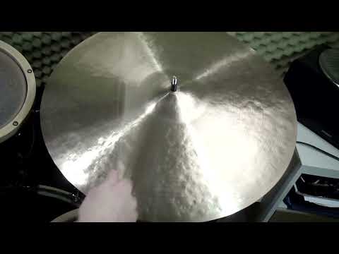 22 Rustico Senescent Ride, 2343g - Handcrafted cymbals by Craig Lauritsen