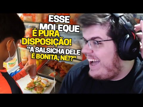 LIMPO, RÁPIDO E BARATO! CASIMIRO REAGE AO MELHOR LANCHE DO CAMBOJA! | Cortes do Casimito