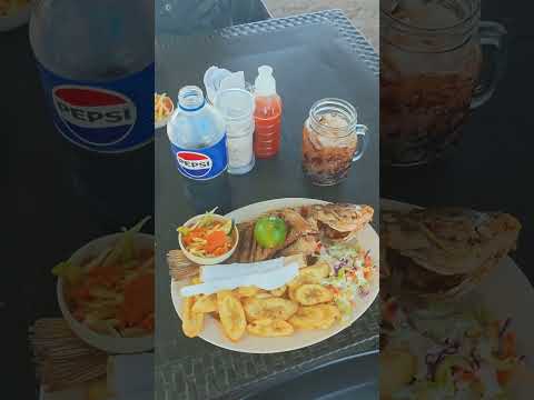 Almorzando en San Lorenzo Valle #Honduras