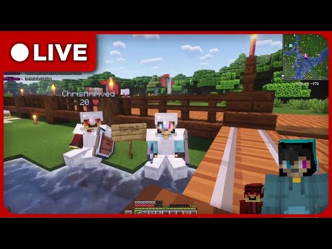 🔴 LIVE Late Night MINECRAFT Madness with the Bois!! 😱