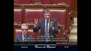 LUPI: "INTERA ECONOMIA MONDIALE IN GINOCCHIO, COSA VOGLIAMO FARE EUROPA?"