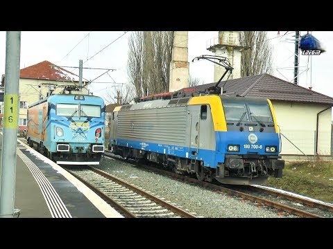Trenuri & Activitate Feroviara/Trains & Rail Activity in Gara Curtici Station - 24 March 2018