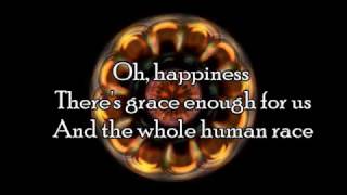 David Crowder Band Oh Happiness (Lyric Video)