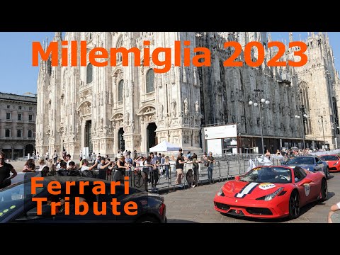 Millemiglia 2023 - Ferrari Tribute - Milan (Italy) - DieCast & Cars