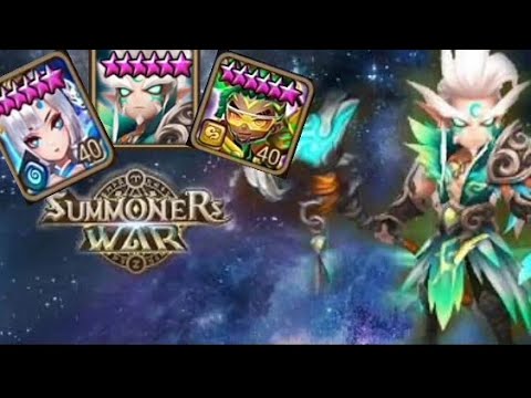 Light Druid (Valantis) RTA in (summoners war)