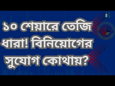 ১০ শেয়ারে তেজি ধারা! বিনিয়োগের সুযোগ কোথায়?
