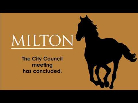 City of Milton City Council Regular Meeting 05.20.2024