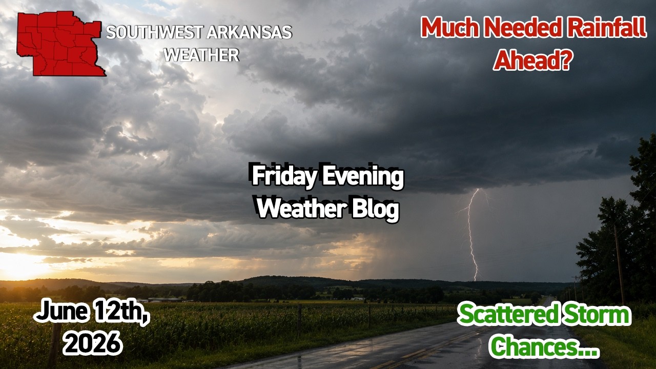 Friday Evening Weather Blog (June 12th, 2026)