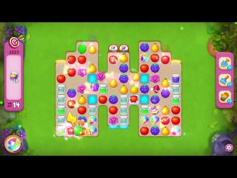 🎯 Gardenscapes 2223 Challenge Level - 17 moves + 💥💥🧨💣