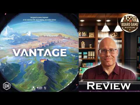 Vantage Board Game Review - Mind Blowing Exploration!