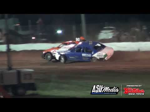 Modified Sedans: Jeff Smith Rollover - Roma Speedway
