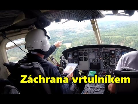 Záchrana vrtulníkem