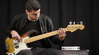 Video thumbnail for Eich Amplification 210M Cabinet + T-500 Bass Amp demo with Daniel van der Molen by Eich Amplification