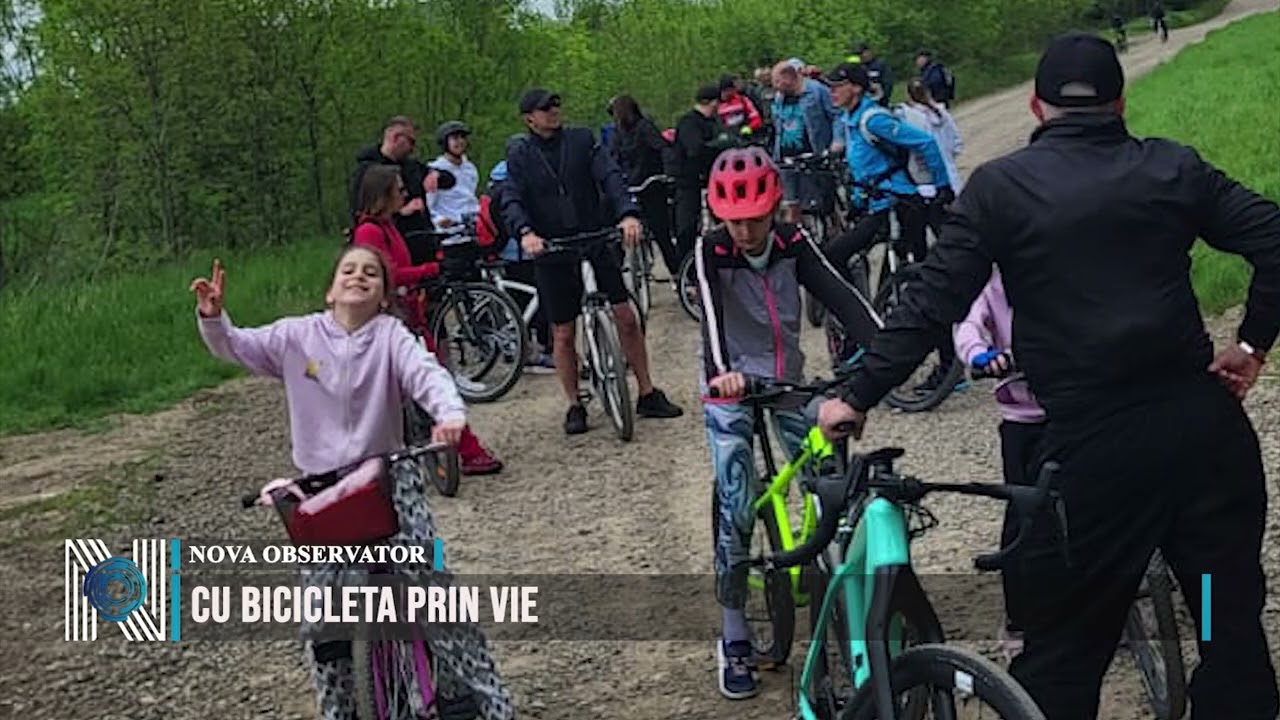 Cu bicicleta prin vie