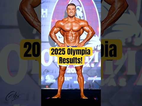 2025 MR. OLYMPIA Results! (Men’s Physique)