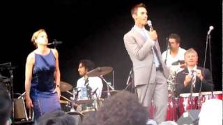 Pink Martini w/ Ari Shapiro performing &quot;Back&quot; at Summerstage in New York City