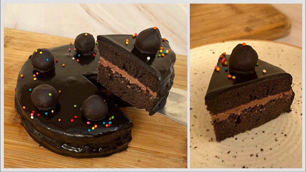 Chocolate Cake On tawa: No Cream No Oven, Kadai, Eggs Super Easy Chocolate Cake Recipe