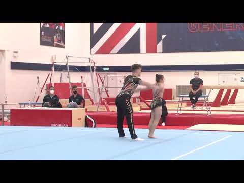 King Edmund - Senior Mixed Pair - Balance - Acro Training Camp 2021