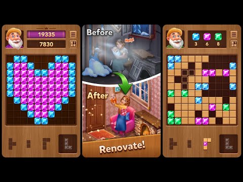 Cube Block - Wood Block Puzzle Mobile Gameplay Android - YouTube