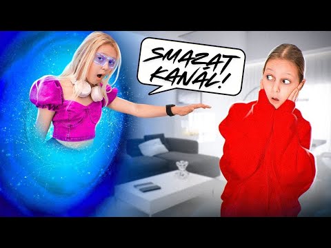 AMELKA MUSÍ SMAZAT KANÁL! Hosté z budoucnosti | Amelka Karamelka Czech