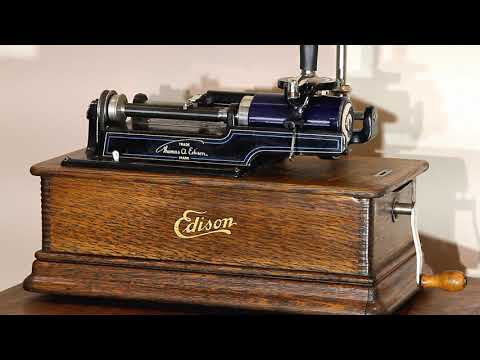 "Ring Out The Bells For Christmas" on Edison Blue Amberol Cylinder Record #2091