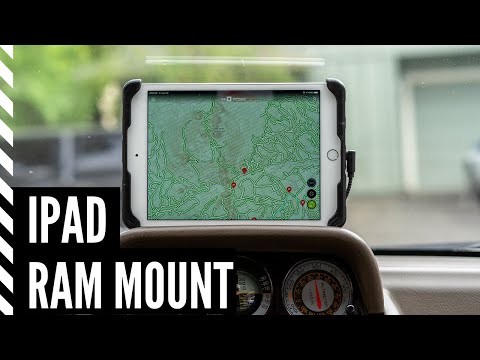 Ram Mount Tough track iPad mount