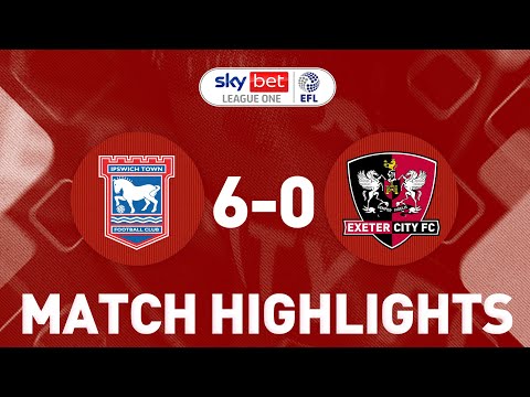 FC Ipswich Town 6-0 FC Exeter City