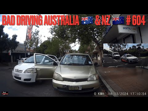 BAD DRIVING AUSTRALIA & NZ # 604 ...Hold the Door