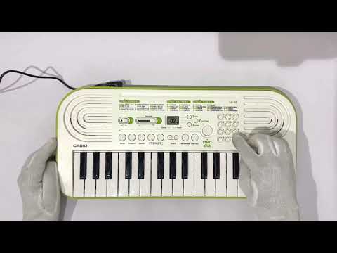 Casiotone Mini Keyboards SA-50 (Unboxing Video)
