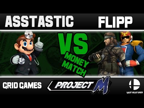 [PM 3.6] Flipp (Snake/Captain Falcon) VS Asstastic (Mario) | Money Match