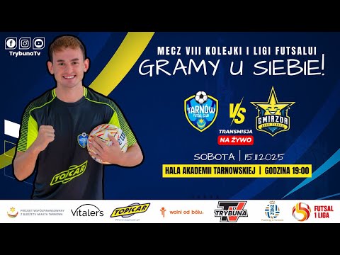 🔴NA ŻYWO!  1 LIGA FUTSALU | FUTSAL CLUB TARNÓW  vs  GWIAZDA RUDA ŚLĄSKA | 8 kolejka