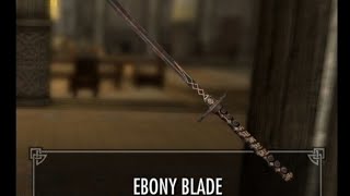 Uh oh you want ebony blade but huldas dead...here's how to get it.
