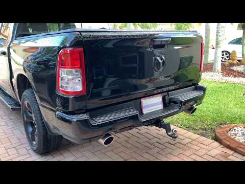 2019 Ram 1500 Magnaflow cold start exhaust sound and Vararam Install recap