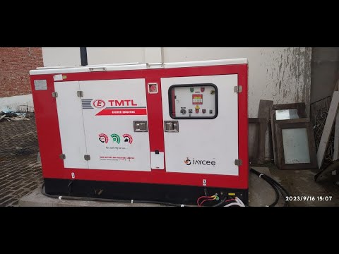 40 kva Single Phase Eicher TMTL Silent Generator