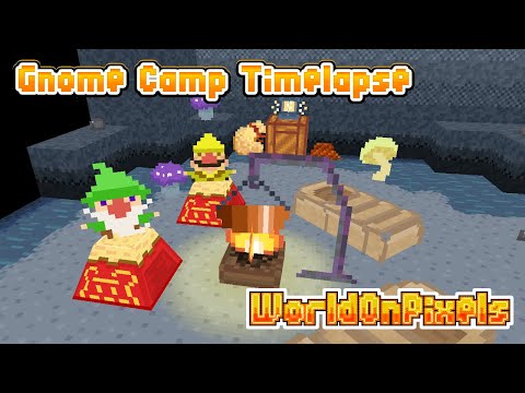 Timelapse - Gnome Camp | 3D Pixels