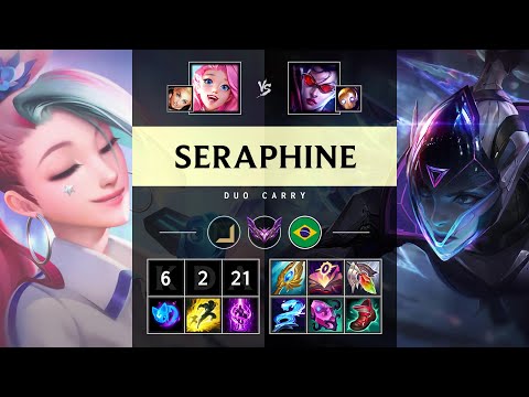 Seraphine Carry vs Vayne: Unstoppable - BR Master Patch 14.24