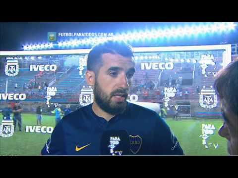 Echeverría: "Contento porque hubo muchos chicos". Arsenal 1 - Boca 1. Fecha 16. Primera 2014. FPT