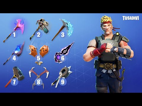 GUESS THE PICKAXE - FORTNITE CHALLENGE - #8 | tusadivi
