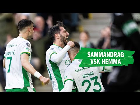 Youtube: HÖJDPUNKTER | Hammarby 2-1 Västerås SK | Spelglatt Bajen tog ny hemmaseger