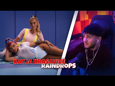 KATJA KRASAVICE - RAINDROPS (Official Music Video) REACTION / ALISKK97