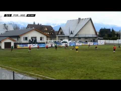 Skrót meczu: Poroniec Poronin 3:1 Beskid Andrychów