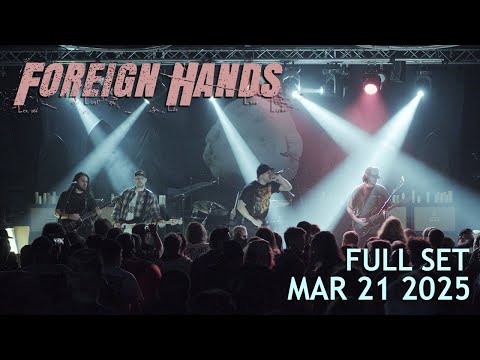 Foreign Hands - Full Set w/ Multitrack Audio - Live @ The Roxy at Mahall's