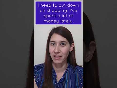 Learn English Phrasal Verbs- 110: CUT DOWN  #shorts