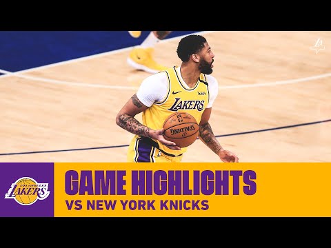 HIGHLIGHTS | Anthony Davis (28 pts, 5 reb, 5 ast, 2 blk) vs. New York Knicks