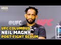 Neil Magny Hopes To Fight Khamzat Chimaev, Reacts To Tying Georges St-Pierre Record | UFC Columbus