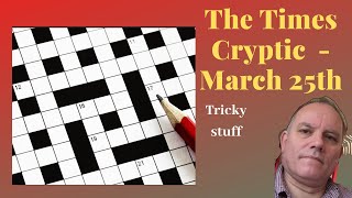 The Times Cryptic - March 25