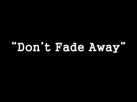 Don't Fade Away by Shifting Tracks (Lyric Video)